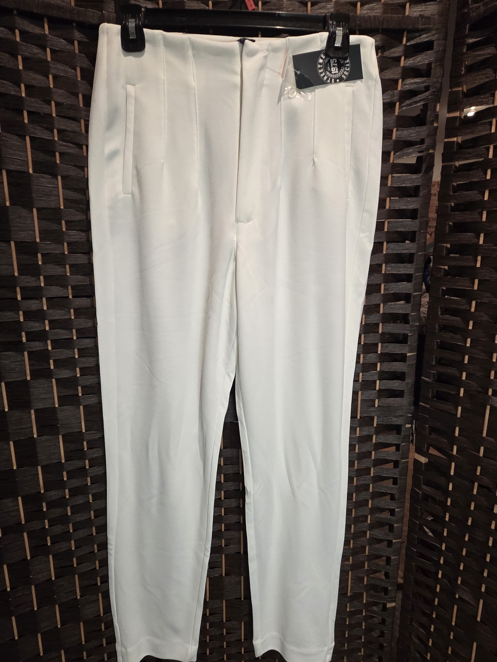 BNWT womens White Tailored Dress Pants